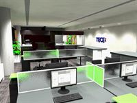 Návrh interiéru kanceláří firmy  TECE